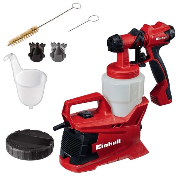 Einhell TC-SY 600 S, Maling, 0,8 l, 1 l/min, 1,8 m, Sort, Rød, 3,05 kg