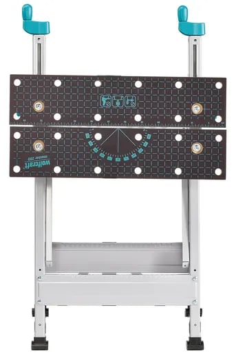 wolfcraft GmbH MASTER 200, Sahapenkki, MDF, Alumiini, Musta, 180 kg, 14,5 cm, 36,5 cm, 14,5 cm, 36,5 cm