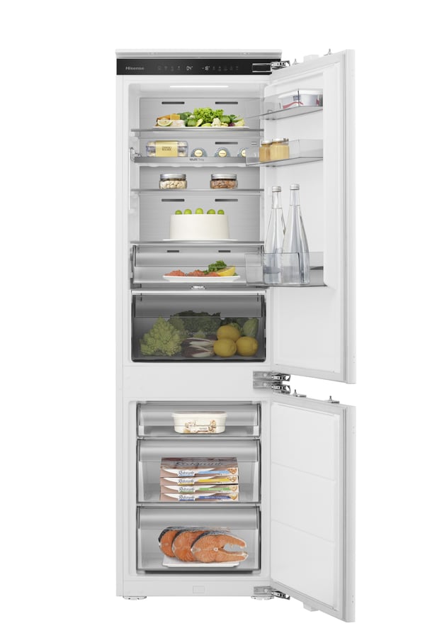Hisense RB3B250SAWE Hi3 -integroitu jääkaappipakastin - 252 l