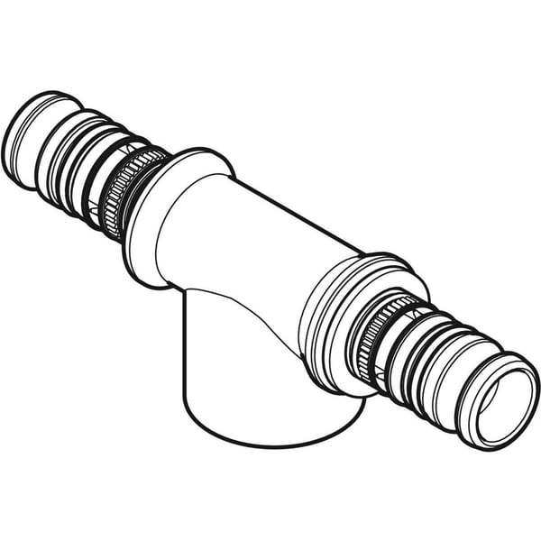 Geberit 607.360.00.5, Slanganslutning, 1/2"