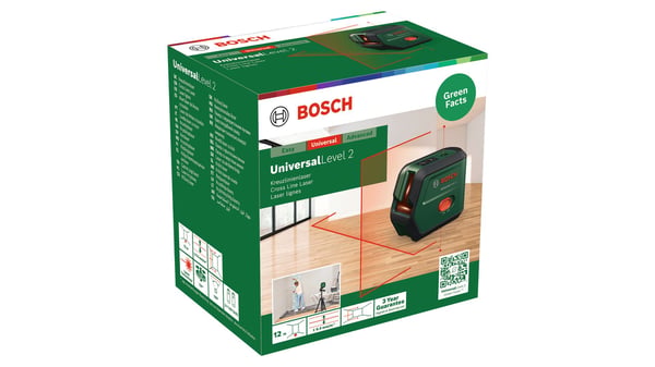 Bosch-ristiviivalaser UniversalLevel 2 UNI Standard (0603663F00)