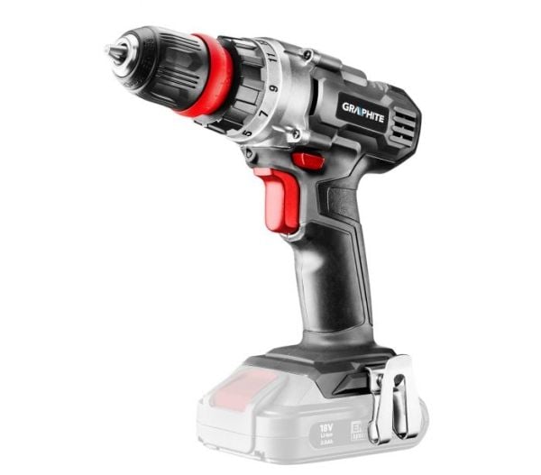 GRAPHITE Energy+ 58G022 akkuporakone 18 V 1250 RPM, runko - SOLO