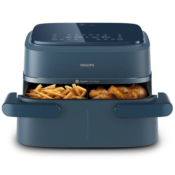 Philips 1000 series NA156/60, Varmluftsfritös, 7,1 l, Rapid Air, 40 ° C, 200 ° C, 60 min