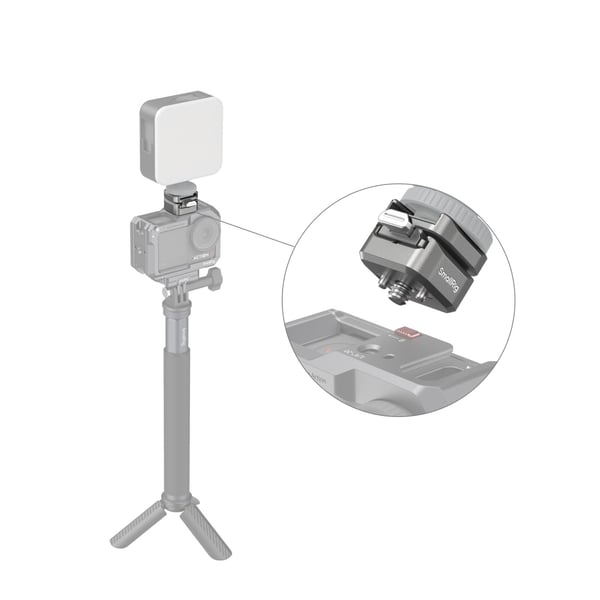 SmallRig 4500, Harmaa, Alumiini, Ruostumaton teräs, 37 g, 26 mm, 24,3 mm, 29 mm