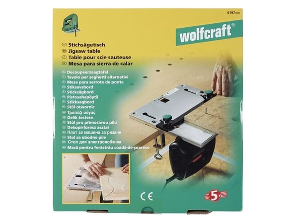 Hacksag skjærebord Wolfcraft 6197000