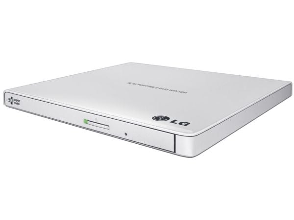 LG GP57EW40 - Platestasjon - DVD±RW (±R DL) / DVD-RAM - 8x/8x/5x - USB 2.0 - ekstern - hvit