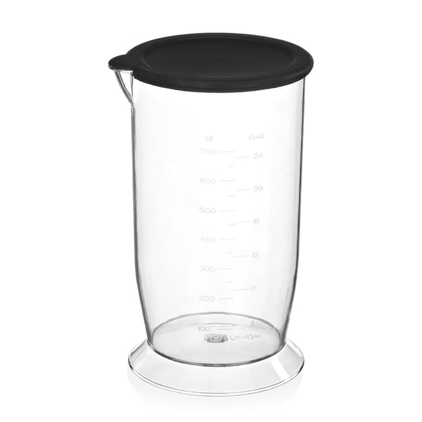 Tristar MX-4828, Stav Mikser, 0,7 l, Isknusing, 1000 W, Svart, Rustfritt stål