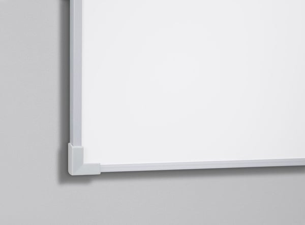 Lintex Boarder - Whiteboard - veggmonterbar - 455 x 605 mm - keramikkstål - magnetisk - aluminiumramme med grå hjørner
