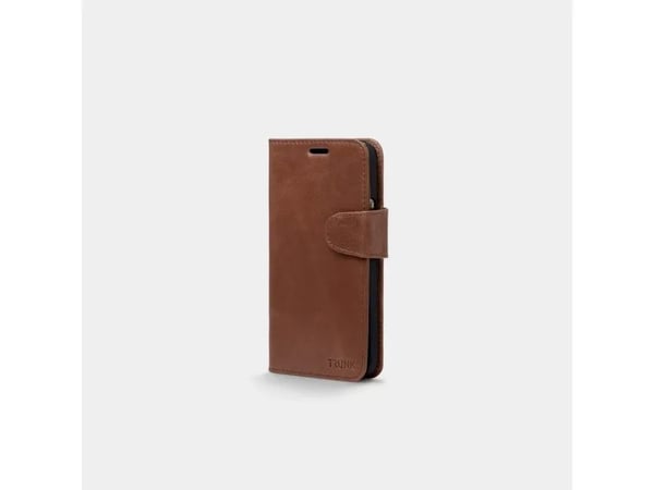Trunk TR-WA1254-BRW, Lommebok-etui, Apple, iPhone 12 mini, 13,7 cm (5.4"), Brun