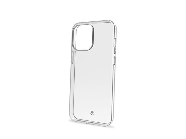 Celly Gelskin - Baksidesskydd för mobiltelefon - termoplastisk polyuretan (TPU) - transparent - för Apple iPhone 15 Pro