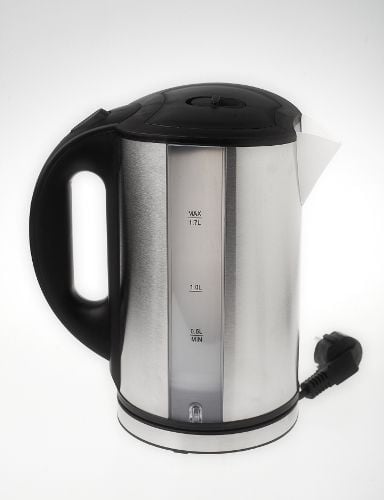 Adler AD 1216, 1,7 l, 2000 W, Sort, Sølv, Plast, Vannivåindikator, Filtrering