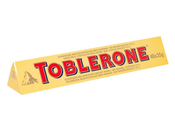 Toblerone XL Chokolade med 48 stk. x 35g - 1,68 kg