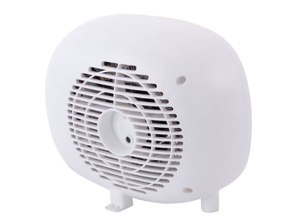 JATA TV52, Sähkökäyttöinen lämpötuuletin, Sisätila, Lattia, Taulukko, Valkoinen, 2000 W, 1000 W