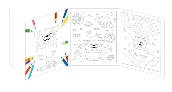 BIG BEN NLPKIDSDOG, Stämningsbelysning, Brun, Vit, Blå, Multifärg, Vit, Gul, Universal, 60 min, Knappar