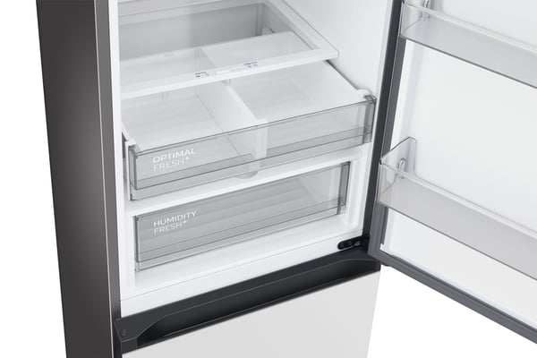 Samsung RB38C7B6D12/EF kombiskap 390 l klasse D 59,5 cm hvit