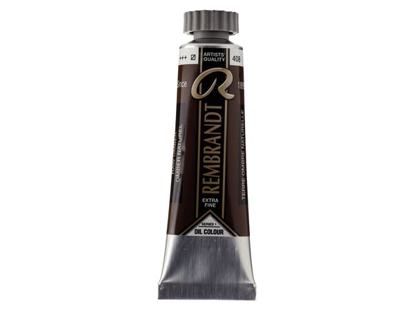 Rembrandt oljemalingsrør Raw Umber 408