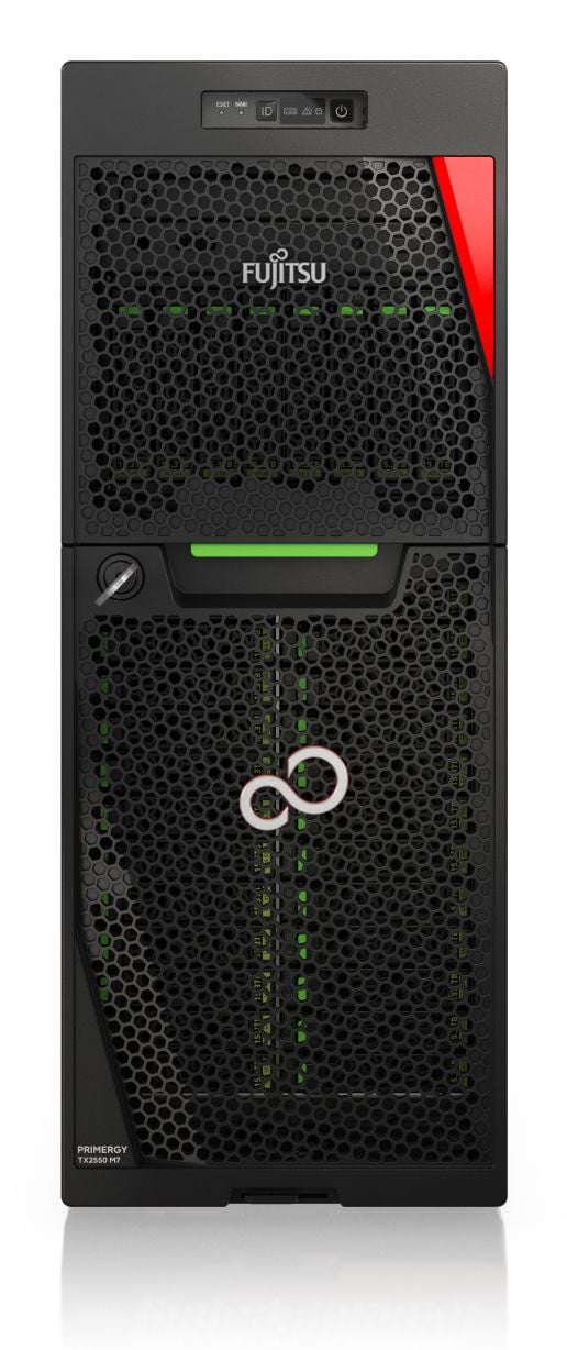 Fujitsu PRIMERGY TX2550 M7 - palvelin - telineasennettava - 2-tie - 1 - RAM 32 GB - hot-swap 2.5" -asemapaikka(t) - ei kiintolevyä - ei käyttöjärje...