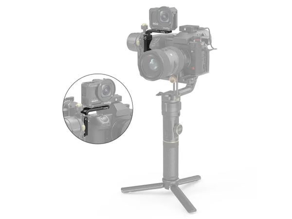 SmallRig 3006, Kahvaosa, Alumiiniseos, musta, ZHIYUN CRANE 2S, 1 kpl
