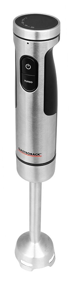 Gastroback Powermix Stabmixer Professional, Stav Mikser, 1,25 m, 1500 W, Rustfritt stål