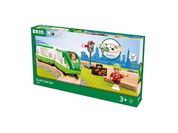 BRIO 33847 Sirkel-togsett