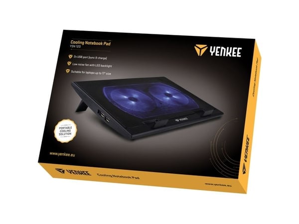 YENKEE YSN 120 - Kyldyna till bärbar dator - 17" - 140 mm