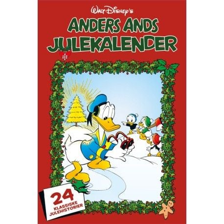 Donald Duck Adventskalenderbok | Disney | Språk: Dansk