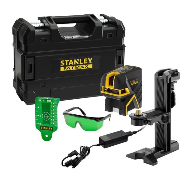 Stanley FMHT77598-1, 30 m, 3 mm/m, 50 m, 5 s, Horisontal/vertikal, Grønn