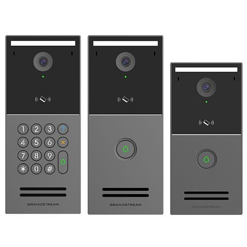 Grandstream GDS3726 - IP-intercomstasjon - med kamera - smart - trådløs - RFID, NFC, Bluetooth 5.0 LE - 10/100 Ethernet