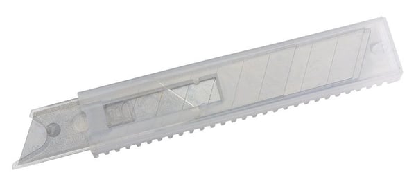 STANLEY® Snap-off terät 18mm, kaikille 18mm Snap-off veitsille, annostelija 50 terää sisältäen