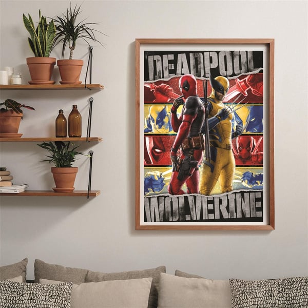 Clementoni Puslespil HQC Marvel Deadpool, 1000 brikker