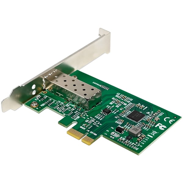 InLine Gigabit-nettverkskort 1x SFP fiber 1Gb/s PCIe x1 inkl. LP-sporbrakett (51125N)