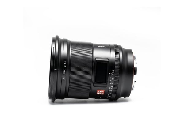 VILTROX AF 16/1.8 FE, Ultralaajakulmaobjektiivi, 15/12, E-kiinnitys, Automaattinen tarkennus