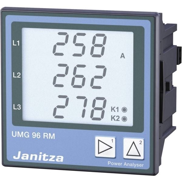 JANITZA 5222061 UMG 96RM, 90-277V, UL nettanalysator (5222061.0) JANITZA 5222061 UMG 96RM, 90-277V, UL nettanalysator (5222061.0)