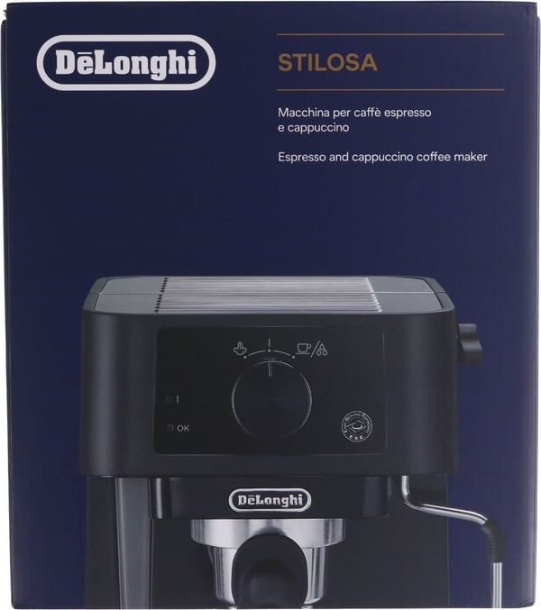 De'Longhi Stilosa EC235.BK - Kaffemaskin med melkeskummer - 15 bar - svart