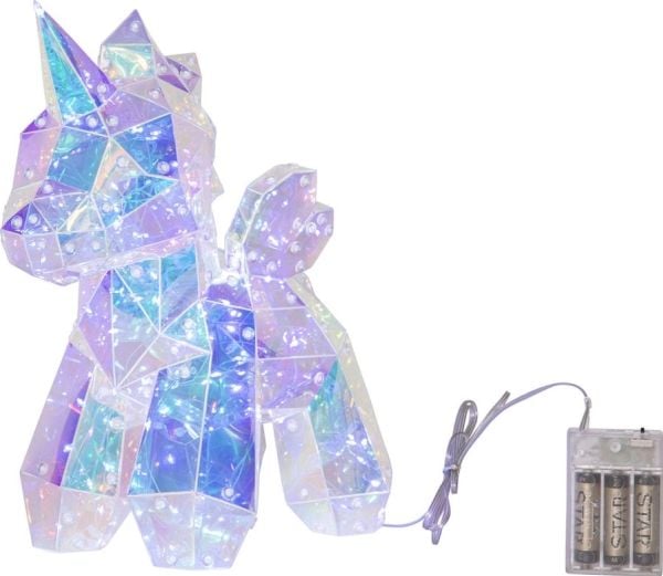 Star Trading Magic LED 581-50 enhjørningdekorasjon 150 pærer, 30 cm
