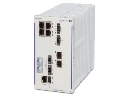 Alcatel-Lucent OmniSwitch 6465-P6 - Switch - L3 - Administrerad - 4 x 1000Base-T (4 PoE+, 2 High PoE) + 2 x 1000Base-X SFP - skrivbordsmodell, DIN-...