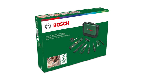 Bosch 1 600 A02 BY6, 25 työkalua