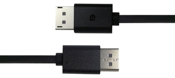 DELTACO - DisplayPort-kabel - DisplayPort (hann) til DisplayPort (hann) - DisplayPort 1.4 - 2 m - 8 K 60 Hz (7680 x 4320) støtte, opptil 32,4 Gbps-...