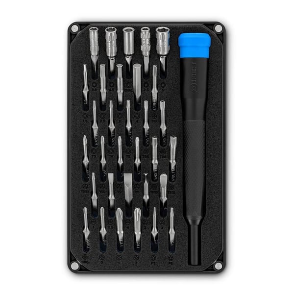 iFixit - Tarkkuusruuvinväännin ja bittipaketti - 33 kpl - kotelossa