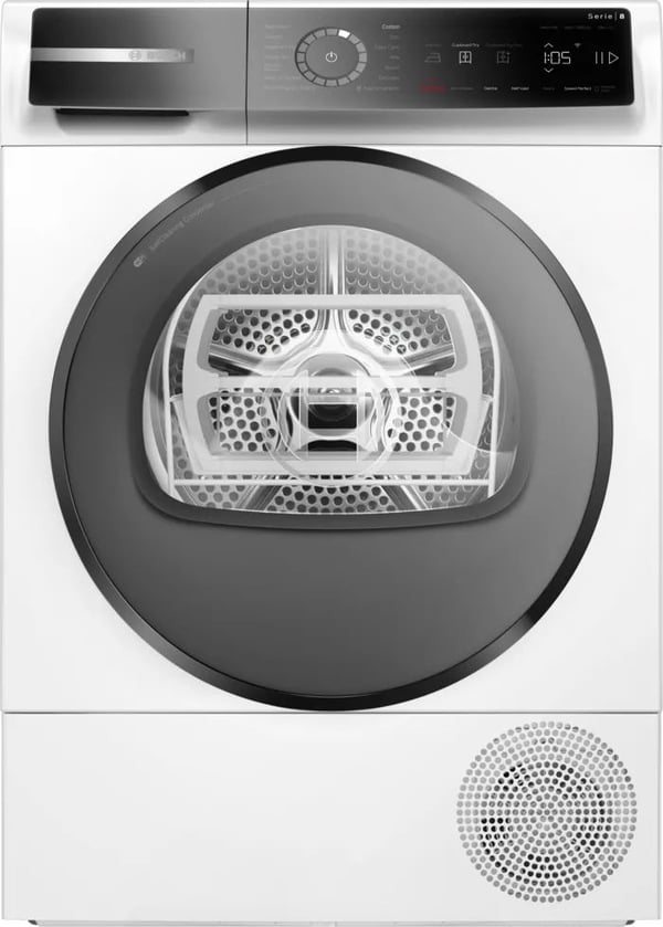 Bosch Serie 8 WQB246DLSN kuivausrumpu 9 kg energialuokka B 59,8 cm