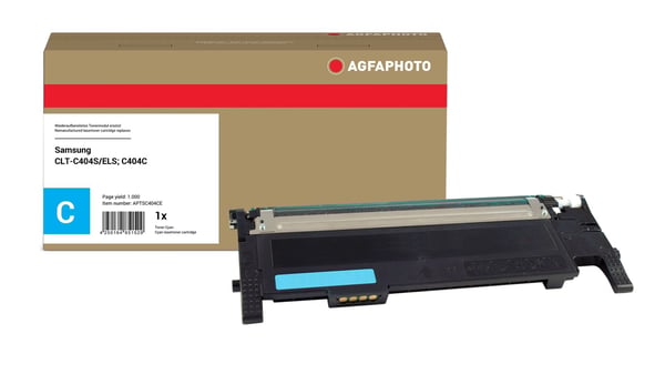 AgfaPhoto APTSC404CE, 1000 sider, 1000 sider, Cyan, 1 stykker