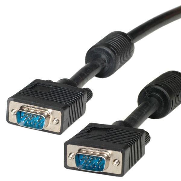Roline - VGA-kabel - HD-15 (VGA) (hann) til HD-15 (VGA) (hann) - 3 m