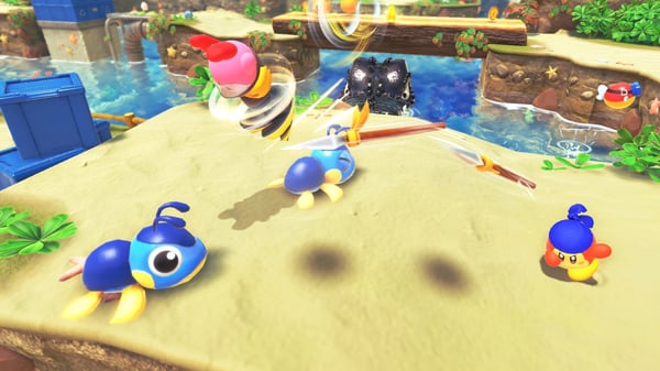 Nintendo Kirby and the Forgotten Land Switch 2 Edition spel + Star-Crossed World