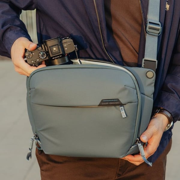 Peak Design Everyday, Sling-reppu, Mikä tahansa tuotemerkki, Olkahihna, Sininen