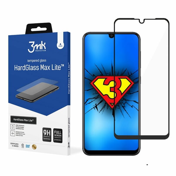 3MK 3mk 3mk Hardglass Max Lite Samsung Galaxy A30s musta