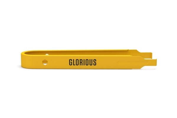 Glorious PC Gaming Race Ergonomic Switch Puller, Brytertrekker for tastatur, Rustfritt stål, Gult