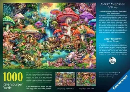 Ravensburger 120012580, 1000 stykker, Fe, 14 år