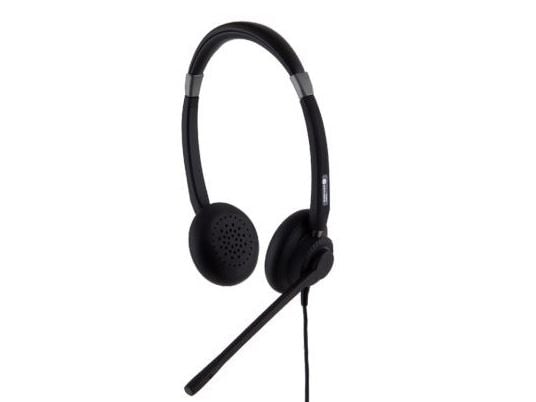 Alcatel-Lucent Enterprise AH22 M II, Kabel, Kontor/callcenter, 100 - 6800 hz, 124 g, Headset, Svart
