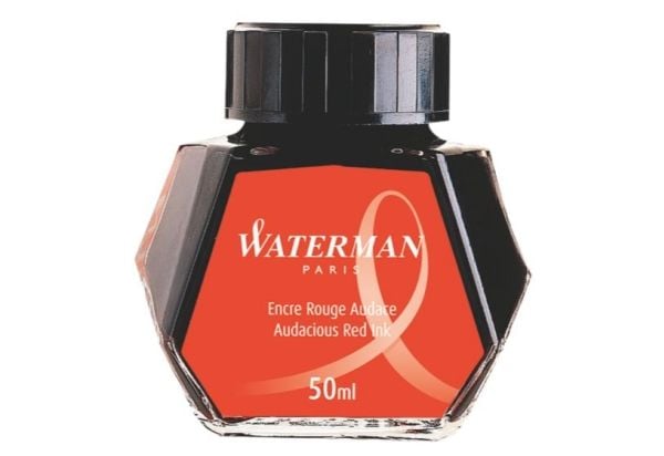 Waterman S0110730, Rød, Svart, Gjennomsiktig, Fontenepenn, 50 ml, 1 stykker