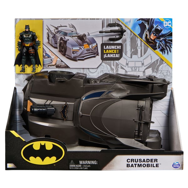Batman Crusader Batmobile with 10 cm Batman Figure